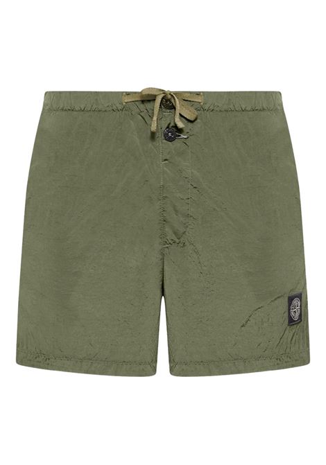 pantaloncini b100003 uomo verde militare STONE ISLAND | L1S15 B100003 S0043V005G